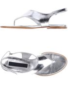 Jil Sander Thong Sandal - Lyst