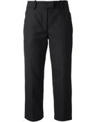Isabel Marant Cropped Tailored Trousers - Lyst
