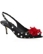 Dolce & Gabbana Blissfields Slingback - Lyst