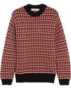 Cedric Charlier Chunky-Knit Cotton-Blend Sweater - Lyst