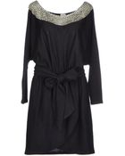 Halston Heritage Short Dress - Lyst