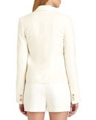 J Brand Marion Leather-trim Jacket - Lyst