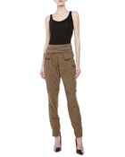 Donna Karan New York Jersey Waist Twill Pants - Lyst