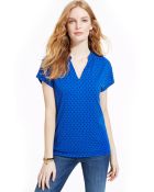 Tommy Hilfiger Shortsleeve Polkadot Top - Lyst