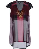 Just Cavalli Blouse - Lyst