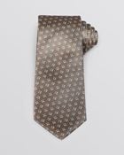 Saint Laurent Saint Laurent Diamond Dot Neat Classic Tie - Lyst