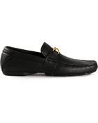 Versace Driving Loafers - Lyst