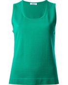 Blumarine Knitted Tank Top - Lyst