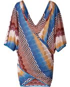 Missoni Mare Metallic Knit Tunic Dress - Lyst