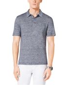 Michael Kors Linen And Cotton Polo Shirt - Lyst