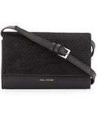 Pour La Victoire Etage Calf Hair Belt Bag - Lyst