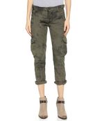 Nsf Basquiat Pants - Dark Olive & Black - Lyst