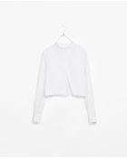 Zara Poplin Shirt - Lyst