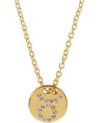 Gorjana Astrology Shimmer Disc Necklace - Lyst