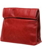 Marie Turnor Leather Snack Bag Clutch - Lyst