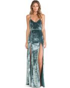 For Love & Lemons Vixen Maxi Dress - Lyst