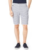 Michael Kors Mariner Striped Cotton Shorts - Lyst