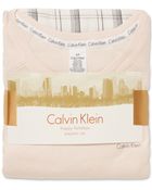 Calvin Klein Cotton Blend Top And Flannel Pant Pajama Set - Lyst