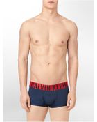 Calvin Klein Power Red Micro Low Rise Trunk - Lyst