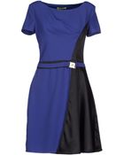 Versace Jeans Short Dress - Lyst