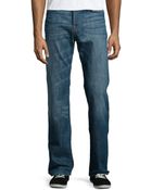 7 For All Mankind Standard Straight-Leg Jeans - Lyst