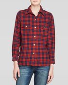 Current/Elliott Shirt - The Perfect Plaid - Lyst