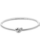Michael Kors Silver-Tone Knot Bracelet - Lyst