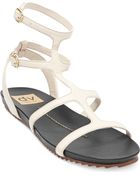 Dolce Vita Dv By Benji Flat Sandals - Lyst