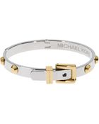 Michael Kors Two-tone Astor Bangle - Lyst