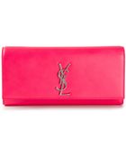 Saint Laurent Monogramme Clutch - Lyst
