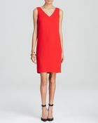 Trina Turk Dress - Sleeveless V-Neck Shift - Lyst