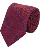 Barneys New York Paisley Jacquard Neck Tie - Lyst