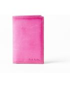 Paul Smith 6 Cc Holder Burnished Leather Pink - Lyst
