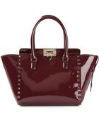 Valentino Small Rockstud Trapeze Tote - Lyst