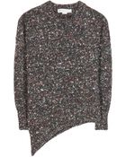Stella McCartney Asymmetric Wool Sweater - Lyst