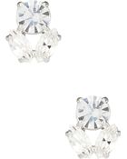Kate Spade Rhinestone Cluster Stud Earrings - Lyst