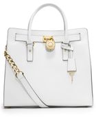 Michael Kors Hamilton Large Saffiano Leather Tote - Lyst