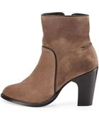Rag & Bone Grayson Suede Ankle Boot - Lyst