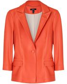 Baukjen Monmouth Leather Blazer - Lyst