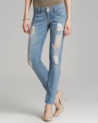 Hudson Jeans - Destroyed Collin Skinny In Soul Search - Lyst