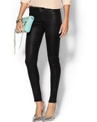 J Brand Mid Rise Super Skinny Denim Jean - Lyst