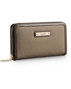 Calvin Klein Valerie Zip Continental Wallet - Lyst