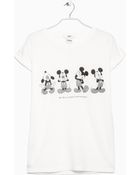 Mango Printed Cotton-Blend T-Shirt - Lyst