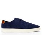 Wesc Navy Delford Low-Top Sneakers - Lyst