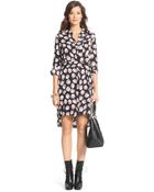 Diane von Furstenberg Prita Silk Shirt Dress - Lyst