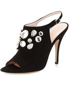 Kate Spade Farrow Crystal Slingback Sandal - Lyst