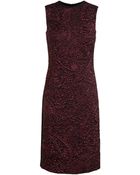 Erdem Fitted Brenton Jacquard Dress - Lyst