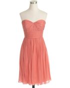 J.Crew Marbella Strapless Dress In Silk Chiffon - Lyst