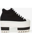 Nasty Gal Jeffrey Campbell Routine Platform Sneaker - Lyst