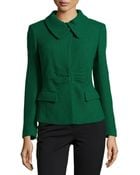 Lafayette 148 New York Calleigh Textured Wool-Knit Jacket - Lyst